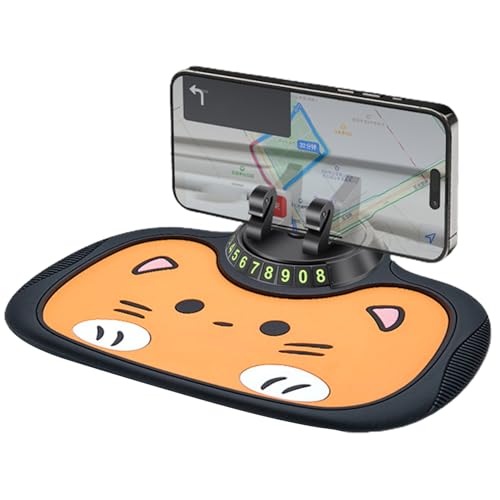 Auto Dashboard -Telefonhalter - Annti Slip Mobile Cradle, Niedliche Cartoonfahrzeugständer | Einstellbare Hände Kostenloses Smartphone -Dock, Universelle Mount, Kompaktautomatikclip Für Das Dashboard Auto Dashboard -Telefonhalter - Annti Slip Mobile Cradle, Niedliche Cartoonfahrzeugständer | Einstellbare Hände Kostenloses Smartphone -Dock, Universelle Mount, Kompaktautomatikclip Für Das Dashboard von Fmzrbnih