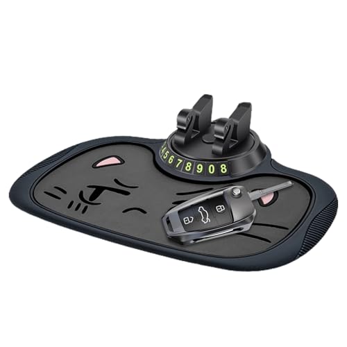 Cartoon Auto Phone Mount - Süßer Auto Cradle Stand, Universeller Armaturenbretthalter | Hände Kostenlos Annti Slip Smartphone -Halterung, Kompakt Einstellbare Mobile Unterstützung Für Navigation, Fahr von Fmzrbnih
