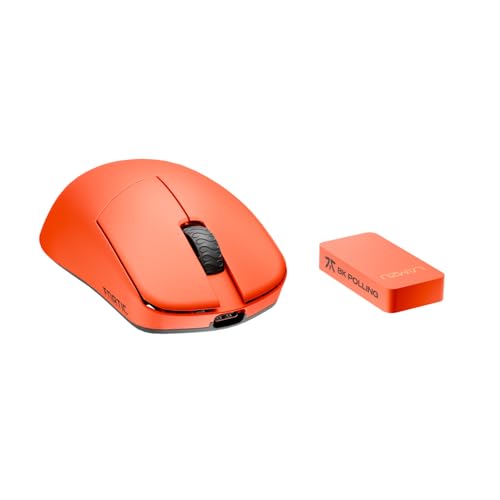 Fnatic x Lamzu Maya X 8K Medium-Large Wireless Pro Gaming Mouse Special Edition, Pixart 3950 Sensor, leicht 47g, bis zu 80h Akkulaufzeit/1kHz Abfragerate, optische Schalter, Windows & Mac-kompatibel von Fnatic