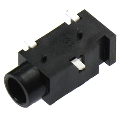 Fnfhsa 100 Stück PJ320A 3,5-mm-Kopfhörer-Audiobuchse 3/4-Polig Audioschnittstelle DIP/SMD von Fnfhsa