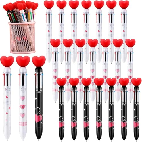 Fnfhsa 24 Stück Herzform-Stifte zum Valentinstag, Druckkugelschreiber für Den Valentinstag, Erwachsene, Frauen, Krankenschwestern, Hochzeiten Fnfhsa 24 Stück Herzform-Stifte zum Valentinstag, Druckkugelschreiber für Den Valentinstag, Erwachsene, Frauen, Krankenschwestern, Hochzeiten von Fnfhsa