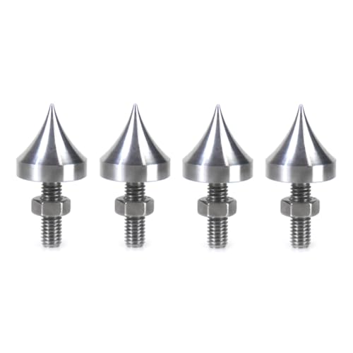 Fnfhsa 4 Stück Lautsprecher-Spikes M6 HiFi-Isolationsspikes Ständerfuß Lautsprecher-Resonanzfüße Spikes für Verstärker CD DVD-Player Fnfhsa 4 Stück Lautsprecher-Spikes M6 HiFi-Isolationsspikes Ständerfuß Lautsprecher-Resonanzfüße Spikes für Verstärker CD DVD-Player von Fnfhsa