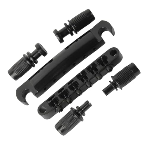 Fnfhsa 6-Saitiger LP-Gitarrensteg für E-Gitarre, Hochwertiger, Schwarz Fnfhsa 6-Saitiger LP-Gitarrensteg für E-Gitarre, Hochwertiger, Schwarz von Fnfhsa