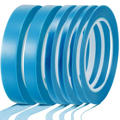 Fnfhsa 6 Stück Vinyl-Nadelstreifenband, Abdeckband, Hohe Temperaturbeständigkeit, Geringe Haftung, Einfache Entfernung, Verkleidung Dünner Verkleidungen Fnfhsa 6 Stück Vinyl-Nadelstreifenband, Abdeckband, Hohe Temperaturbeständigkeit, Geringe Haftung, Einfache Entfernung, Verkleidung Dünner Verkleidungen von Fnfhsa