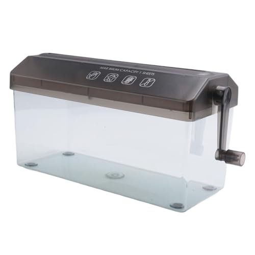 Fnfhsa Aktenvernichter Desktop Manuell Mini Handschneidewerkzeug A4 Maschine Dokumente Zerkleinerer für Zuhause von Fnfhsa