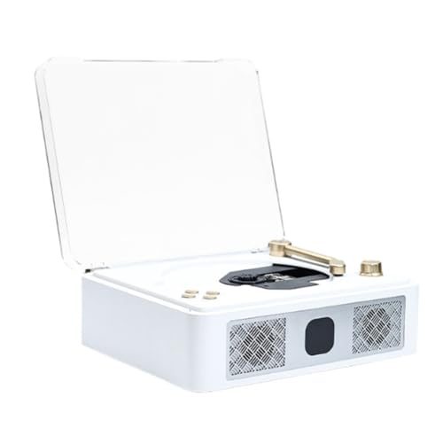 Fnfhsa Bluetooth-Desktop-CD-Player für Zuhause, Eingebaute Lautsprecher, Wiederaufladbar, Kopfhöreranschluss, Vintage-CD-Player, Fnfhsa Bluetooth-Desktop-CD-Player für Zuhause, Eingebaute Lautsprecher, Wiederaufladbar, Kopfhöreranschluss, Vintage-CD-Player, von Fnfhsa