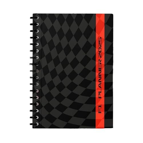 Fnfhsa F1 2025 Planer und Kalender, Planer mit F1-Rennstrecken-Design, Spiralbindung, Monatsplaner mit Leidenschaft für 2025-Planer Fnfhsa F1 2025 Planer und Kalender, Planer mit F1-Rennstrecken-Design, Spiralbindung, Monatsplaner mit Leidenschaft für 2025-Planer von Fnfhsa