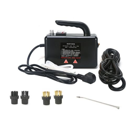 Fnfhsa Hochdruck-Dampfreiniger, 2600 W, Hand-Dampfreinigungsgerät für Teppiche, Tragbarer Dampfreiniger für Auto, EU-Stecker A von Fnfhsa