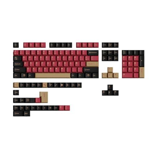 Fnfhsa Keycaps Pbt Cherry Profil Red Samurai Big Set Key Caps Spanish Französisch Deutsch Englisch Key Caps für Mechanische Tastaturen SPANISCH Fnfhsa Keycaps Pbt Cherry Profil Red Samurai Big Set Key Caps Spanish Französisch Deutsch Englisch Key Caps für Mechanische Tastaturen SPANISCH von Fnfhsa