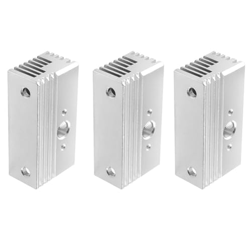 Fnfhsa Kühlblock 41mmx20mmx13mm für Ender3S1 Plus Pro/CR10 Smart Pro/Sermoon V1Pro 3D-Drucker Aluminium-Extruder Heatsink Extruder Radiator Fnfhsa Kühlblock 41mmx20mmx13mm für Ender3S1 Plus Pro/CR10 Smart Pro/Sermoon V1Pro 3D-Drucker Aluminium-Extruder Heatsink Extruder Radiator von Fnfhsa