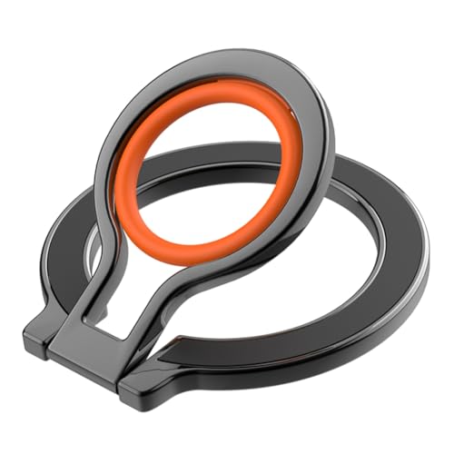 Fnfhsa Magnetischer Telefon-Fingerringhalter, Wiederaufladbar, Adsorbiert, 360° Drehbar, Faltbar, mit Silikon-Fingerring Fnfhsa Magnetischer Telefon-Fingerringhalter, Wiederaufladbar, Adsorbiert, 360° Drehbar, Faltbar, mit Silikon-Fingerring von Fnfhsa