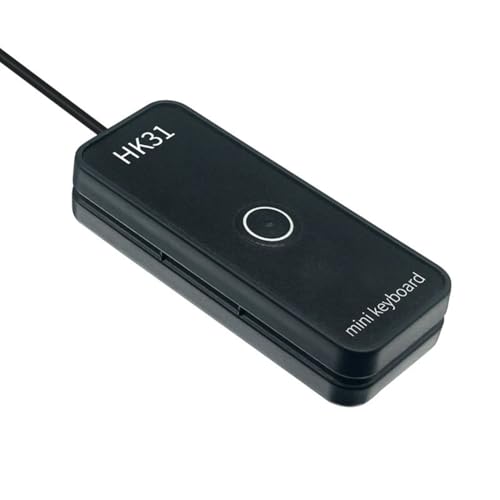 Fnfhsa Tastatur USB-Makro-Programmiertaste USB-Anschlusstastatur mit Braille-Design zum Arbeiten und Spielen Tragbare Tastatur,B von Fnfhsa