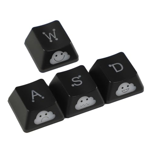 Fnfhsa Tastenkappen-Set WASD Broadside Lighting Tastenkappe für Mechanische Tastatur Kompatibel mit MX Switch von Fnfhsa