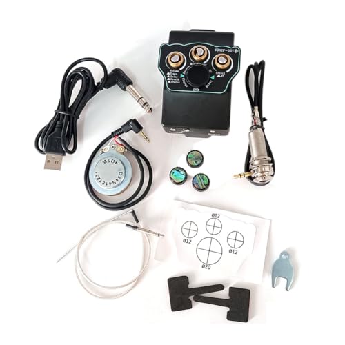 Fnfhsa Tonabnehmer mit Verstärktem Nachhall, Klarem Klang, Delay- und Chorus-Effekten - Ideal für Gitarren, Schlagzeug und Mehr Fnfhsa Tonabnehmer mit Verstärktem Nachhall, Klarem Klang, Delay- und Chorus-Effekten - Ideal für Gitarren, Schlagzeug und Mehr von Fnfhsa