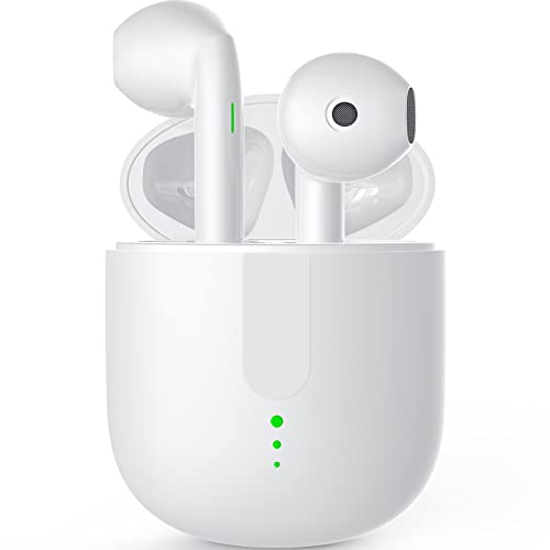 Fngyus Bluetooth-Kopfhörer, kabellose In-Ear-Kopfhörer, Ladebox, Kopfhörer, Noise-Cancelling-Kopfhörer für immersiven Sound, mit 4 Mikrofonen, IPX7 wasserdicht Xiaomi iPhone, Samsung, Huawei von Fngyus