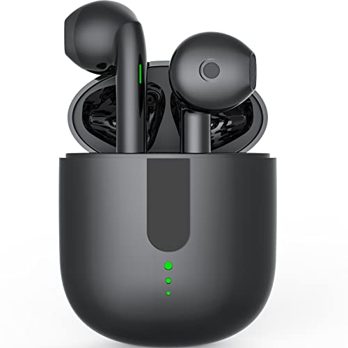 Fngyus Bluetooth Kopfhörer In Ear, Bluetooth 5.3 Kopfhörer Kabellos immersivem tiefen Bass, 42 Std Spielzeit Eingebaute 4 Mic Touch-Control IPX7 Wasserdicht Wireless Kopfhörer-für iPhone Android von Fngyus