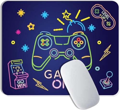 Mauspad 260 x 210mm Gaming Mauspad mit Wasserdicht und Rutschfester Gummi, Mousepad für PC-Büro, Arbeit, Gaming, Studium, Laptop, Computer, Zuhause(Model-A) Mauspad 260 x 210mm Gaming Mauspad mit Wasserdicht und Rutschfester Gummi, Mousepad für PC-Büro, Arbeit, Gaming, Studium, Laptop, Computer, Zuhause(Model-A) von FoBianJie