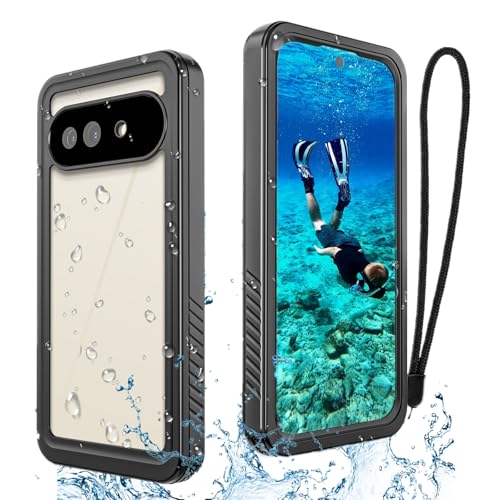 FocRelaxer Hülle für Google Pixel 9A IP68 Wasserdicht Stoßfest Staubdicht mit Integriertem Displayschutz Outdoor Panzerhülle 360 Grad Ganzkörper Schutzhülle Transparent Unterwasser Handyhülle,Schwarz FocRelaxer Hülle für Google Pixel 9A IP68 Wasserdicht Stoßfest Staubdicht mit Integriertem Displayschutz Outdoor Panzerhülle 360 Grad Ganzkörper Schutzhülle Transparent Unterwasser Handyhülle,Schwarz von FocRelaxer