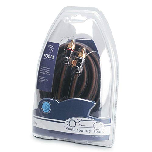 Focal Elite 2-Kanal Cinch-Kabel 100cm 3-Fach abgeschirmt 1 Meter von Focal