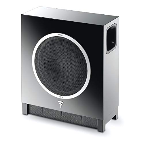 Focal Sub Air Subwoofer (High-Gloss-Optik, Funkverbindung, an der Wand montierbar) schwarz von Focal