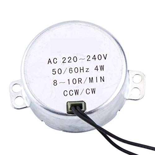 1 stück 220-240 V Synchron-synchronmotor, 4 Watt CW/CCWGeared Motor, Synchronmotor(8-10RPM) von Focket