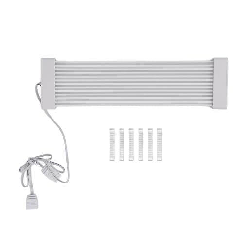 24-Pin-auf-24-Pin-Netzteil-Kabelverlängerungsset, 205-mm-Silikon-5-V-ARGB-Synchronisierungs-PC-Kabelverlängerungen Mod mit 6 Drahtkämmen, Motherboard-Grafikkartenkabel Zur von Focket