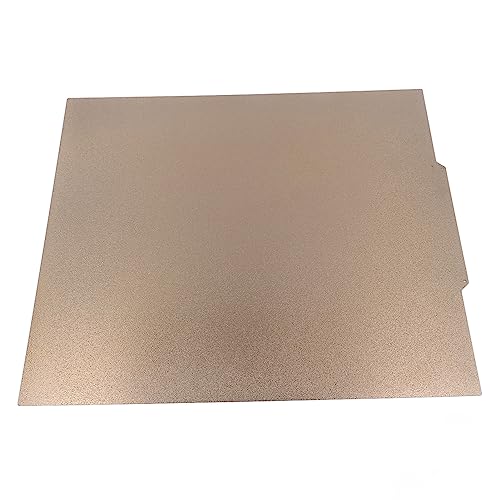 3D -Drucker -Build -Platte, 470 X 470 Mm Doppelseitiger PEI -beschichteter Federstahlplatte 3D -Druckplattform Druckerbett mit Magnetischer Basis für CR 10 Maximum und Andere von Focket