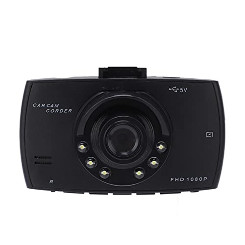 Dashcam Vorne mit Nachtsichtlichtern, 2600 W FHD 1080p Dashcam für Autos, 170° Weitwinkel Fahrrekorder Auto-Dash-Kamera, Laufwerksrekorder, Dashcams für Autos, Daueraufnahme von Focket