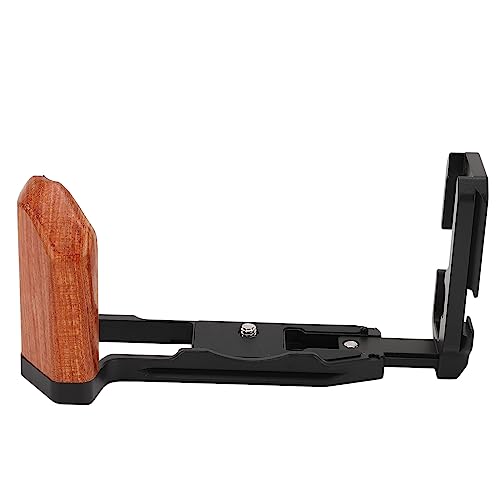 Focket Kamera L Halterung, XT5 L-Form Griff Schnellwechselplatte für X T5 Kamera, Holzhandgriff-Legierungsmaterial, DSLR-L-Halterung für FUJIFILM X-T5 Kamera Focket Kamera L Halterung, XT5 L-Form Griff Schnellwechselplatte für X T5 Kamera, Holzhandgriff-Legierungsmaterial, DSLR-L-Halterung für FUJIFILM X-T5 Kamera von Focket