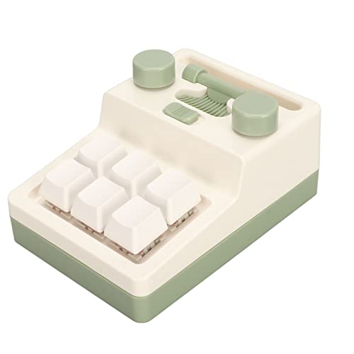 Focket Programmierbare Mechanische Tastatur mit 6 Tasten, mit RGB-LED-Hintergrundbeleuchtung Mechanische Gaming-Tastatur Roter Schalter Unterstützt Hot-Swap-fähig, für Spiele Focket Programmierbare Mechanische Tastatur mit 6 Tasten, mit RGB-LED-Hintergrundbeleuchtung Mechanische Gaming-Tastatur Roter Schalter Unterstützt Hot-Swap-fähig, für Spiele von Focket