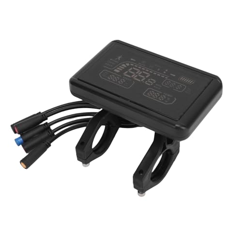T4 Elektrofahrrad LCD Display, Elektrofahrrad LCD Display mit Batterieanzeige, Tachometer, Kilometerzähler, Wasserdichter Anschluss, Controller für Elektrofahrrad T4 Elektrofahrrad LCD Display, Elektrofahrrad LCD Display mit Batterieanzeige, Tachometer, Kilometerzähler, Wasserdichter Anschluss, Controller für Elektrofahrrad von Focket