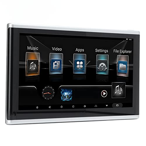 10,1-Zoll-Auto-Kopfstützen-Videoplayer, 1024 x 600 IPS-Touchscreen-TV-Kopfstütze, 4K-Unterstützung, FM-Transmitter, Kopfstützenmonitor, digitaler Multimedia-Monitor, kompatibel mit MP3, MP4, WMA, AVI 10,1-Zoll-Auto-Kopfstützen-Videoplayer, 1024 x 600 IPS-Touchscreen-TV-Kopfstütze, 4K-Unterstützung, FM-Transmitter, Kopfstützenmonitor, digitaler Multimedia-Monitor, kompatibel mit MP3, MP4, WMA, AVI von Fockety