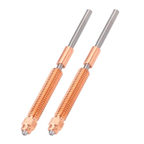 3D -Druckerdüse, 2pcs Gehärtete Stahldüsen und CUCRZR 3D -Drucker -Hotend -Düsenersatz für K2 Plus, 3D -Drucker -Schnell -Tauschdüsen -Kit, Extruderdüsen mit (0,8 mm) von Fockety