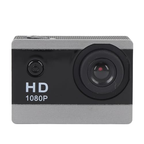 Action-Kamera, 1080P HD 170° Weitwinkel Anti-Shake-Fahrradkamera mit wasserdichtem 2-Zoll-IPS-Bildschirm, zum Radfahren, Schwimmen und Tauchen Action-Kamera, 1080P HD 170° Weitwinkel Anti-Shake-Fahrradkamera mit wasserdichtem 2-Zoll-IPS-Bildschirm, zum Radfahren, Schwimmen und Tauchen von Fockety