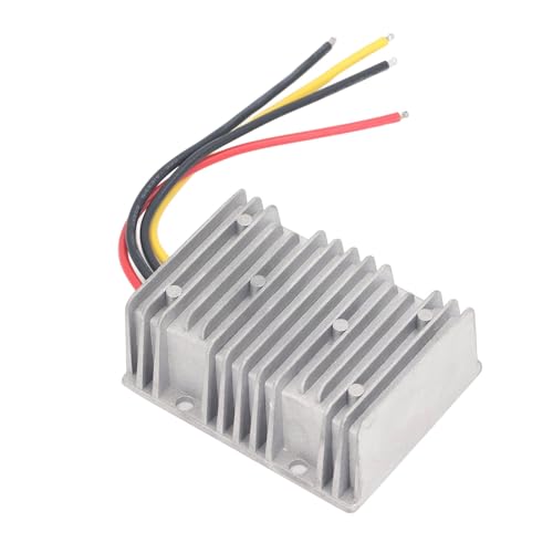 Aufwärtstransformator, 12 V auf 36 V Aufwärtswandler, 540 W Wasserdichter Spannungsregler mit Mehreren Schutzfunktionen, für Fahrzeuge, Sicherheitssysteme, LED-Lichtleisten von Fockety