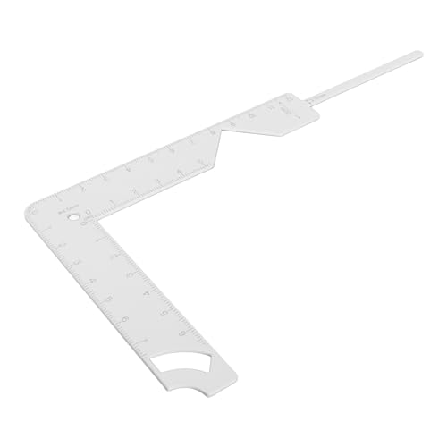 Buchdeckel-Führer, 5 in 1 stabile Metall genaue Skalen und Löcher Buchbinderei Cover Tool einfach zu bedienen einfachen Stil Buchbinderei Kit für Notebooks, Fotoalben Buchdeckel-Führer, 5 in 1 stabile Metall genaue Skalen und Löcher Buchbinderei Cover Tool einfach zu bedienen einfachen Stil Buchbinderei Kit für Notebooks, Fotoalben von Fockety
