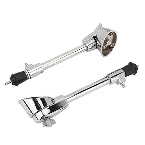 Drum Spurs, 2 PCs Anti -Skid Professional Kick Drum Support Ständer Klammer, Trommelfüße Percussion Ersatzstabile Stallbein Bass Füße Instrument Accessoire 26 * 7 * 5cm /10.2 * 2.8 * 2in von Fockety