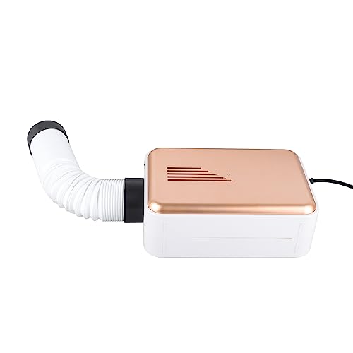 Elektrischer Schuhtrockner, 600W ABS Multifunktionaler Wäschetrockner Statische Trocknung für Haustiere (Gold EU-Rundstecker) von Fockety
