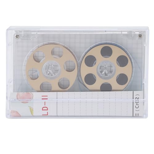 Fockety Leere Audio-Kassette von Spule zu Spule für Musikaufnahmen, Aufnahmezeit von 46 Minuten Normale Bias Leere Kassette mit geringem Geräuschpegel leere Musikkassetten DIY, Fockety2dmvg8s1n4-12 Fockety Leere Audio-Kassette von Spule zu Spule für Musikaufnahmen, Aufnahmezeit von 46 Minuten Normale Bias Leere Kassette mit geringem Geräuschpegel leere Musikkassetten DIY, Fockety2dmvg8s1n4-12 von Fockety