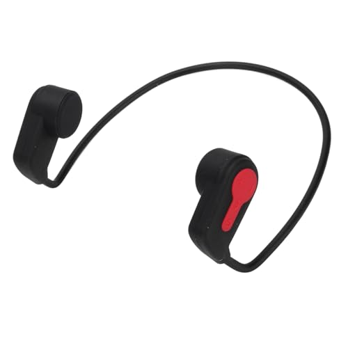 Fockety Schwimmkopfhörer, IPX8 wasserdichte Bluetooth 5.0 Knochenleitungskopfhörer mit MP3 -Player, 16G -Speicher Unter Wasserkopfhörer, Sportkopfhörer Zum Schwimmen, Laufen, Radfahren von Fockety