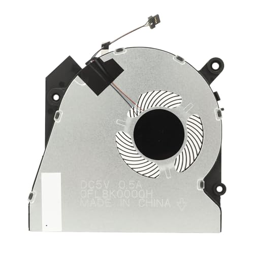 Laptop-CPU-Lüfter, CPU-Lüfter-Ersatz, 4-poliger CPU-Lüfter für HP ProBook 450 G6 L47695-001 DC 5 V 0,5, AA-Aluminiumlegierung, ABS-Material von Fockety