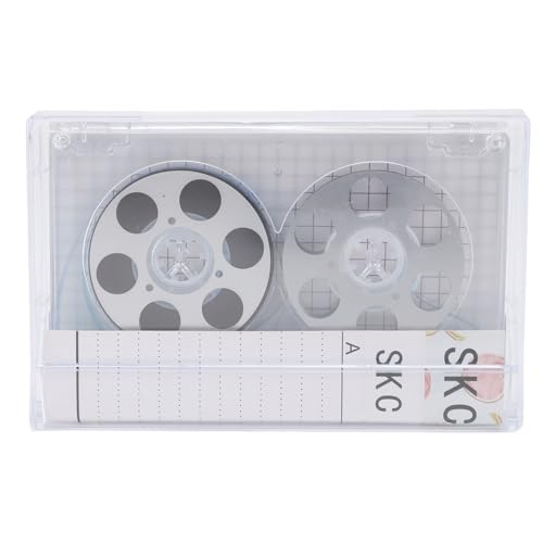 Reel to Reel Blank Audio Kassette Tape für Musikaufnahme, 46 Minuten Aufnahmezeit, normale Bias Low Noise Blank Kassette Tape DIY Blank Musikkassetten für Aufnahme von Musik von Fockety