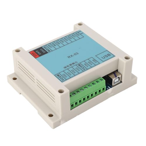 SPS Steuerplatine, 12‑24V 8 Eingang 7 Ausgabe Computer Phone Phone Phone Logic Controller Industrial Control Board, Logic Controller Modul Logic Controller Relay Output SPS Steuerplatine, 12‑24V 8 Eingang 7 Ausgabe Computer Phone Phone Phone Logic Controller Industrial Control Board, Logic Controller Modul Logic Controller Relay Output von Fockety