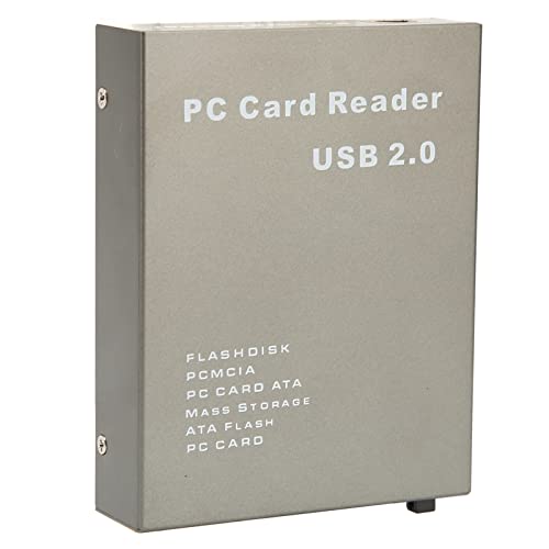 USB 2.0 PCMCIA-Kartenleser, High Speed ​​No Delay 68Pin ATA PCMCIA-Speicherkartenleser Unterstützt 20 MB-20G, PCMCIA-Kartenleser-Adapter PC-Karte ATA-Speicherkartenleser von Fockety