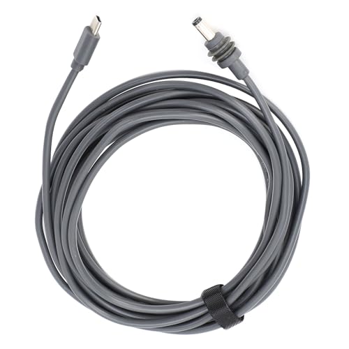USB C zu DC Stromkabel für Mini Antenne, 100 W USB C Eingang zu DC Ausgang, Wasserdichtes Ladekabel, 65 W PD Ladegerät und PD Powerbank (1m/3,28ft) von Fockety