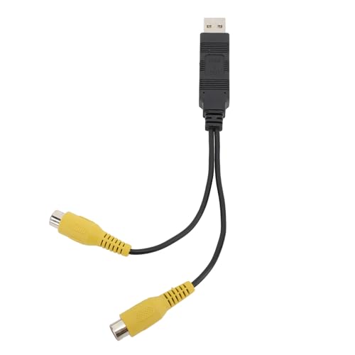 USB-zu-CVBS-Videoausgangsadapter, HD-CVBS-Video-Audio-Konverter-Adapter, USB-zu-Cinch-Schnittstellenkabel-Adapter für Fahrzeug, Autoradio AV OUT zu Kopfstütze und Deckenbildschirm USB-zu-CVBS-Videoausgangsadapter, HD-CVBS-Video-Audio-Konverter-Adapter, USB-zu-Cinch-Schnittstellenkabel-Adapter für Fahrzeug, Autoradio AV OUT zu Kopfstütze und Deckenbildschirm von Fockety