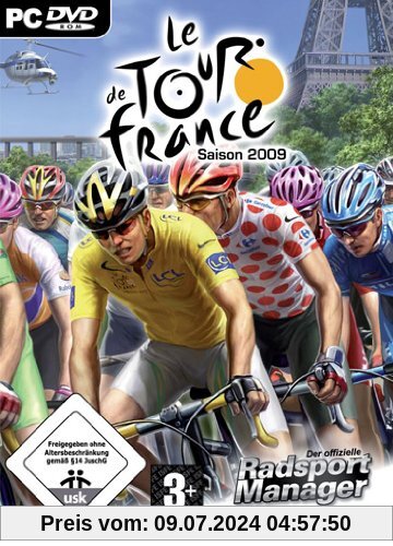 Tour de France Saison 2009 - Der offizielle Radsport-Manager (PC) von Focus Home Interactive