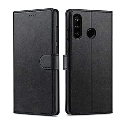 Focusor Handyhülle für Huawei P30 Lite Hülle Leder, Lederhülle für P30 Lite,Handyhülle für Huawei P30 Lite Leder Flip Case Ständer PU Brieftasche Schutzhülle für Huawei P30 Lite Cover, Schwarz Focusor Handyhülle für Huawei P30 Lite Hülle Leder, Lederhülle für P30 Lite,Handyhülle für Huawei P30 Lite Leder Flip Case Ständer PU Brieftasche Schutzhülle für Huawei P30 Lite Cover, Schwarz von Focusor
