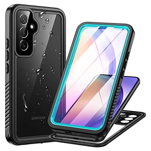 Focusor Hülle für Samsung Galaxy A54 5G Hülle, HandyHülle für Samsung A54 IP68 Wasserdicht 360 Schutzhülle,Stoßfest Staubdicht Outdoor Panzerhülle mit Eingebautem Displayschutz für Galaxy A54,Blau Focusor Hülle für Samsung Galaxy A54 5G Hülle, HandyHülle für Samsung A54 IP68 Wasserdicht 360 Schutzhülle,Stoßfest Staubdicht Outdoor Panzerhülle mit Eingebautem Displayschutz für Galaxy A54,Blau von Focusor