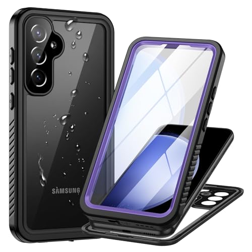 Focusor für Samsung Galaxy S23 FE Hülle IP68 Wasserdicht,HandyHülle für Samsung S23 FE 5G 360 Schutzhülle,Stoßfest Staubdicht Outdoor Panzerhülle mit Eingebautem Displayschutz für S23 FE,Violett Focusor für Samsung Galaxy S23 FE Hülle IP68 Wasserdicht,HandyHülle für Samsung S23 FE 5G 360 Schutzhülle,Stoßfest Staubdicht Outdoor Panzerhülle mit Eingebautem Displayschutz für S23 FE,Violett von Focusor